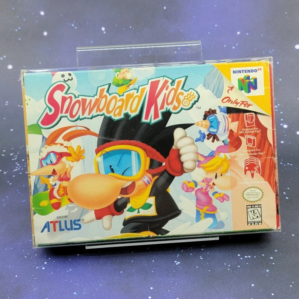 Snowboard Kids (Nintendo 64) CIB Video Game Box, Manual, Cartridge N64